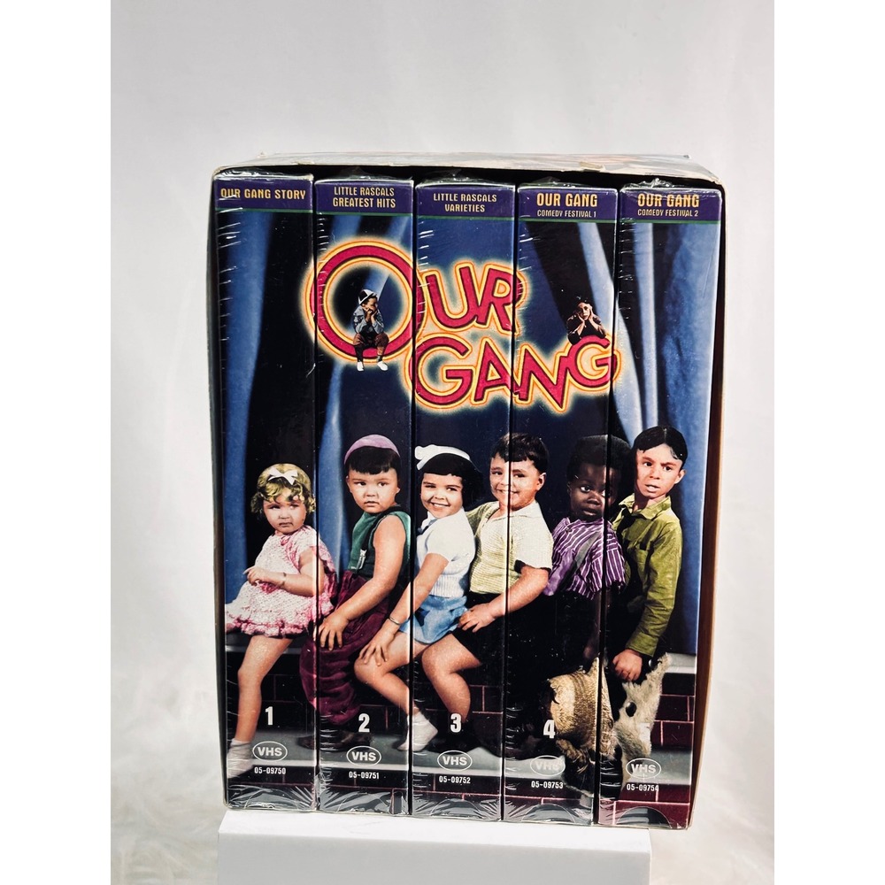 Our Gang Little Rascals Collector 5 Series Pack VHS Set Factory Sealed New